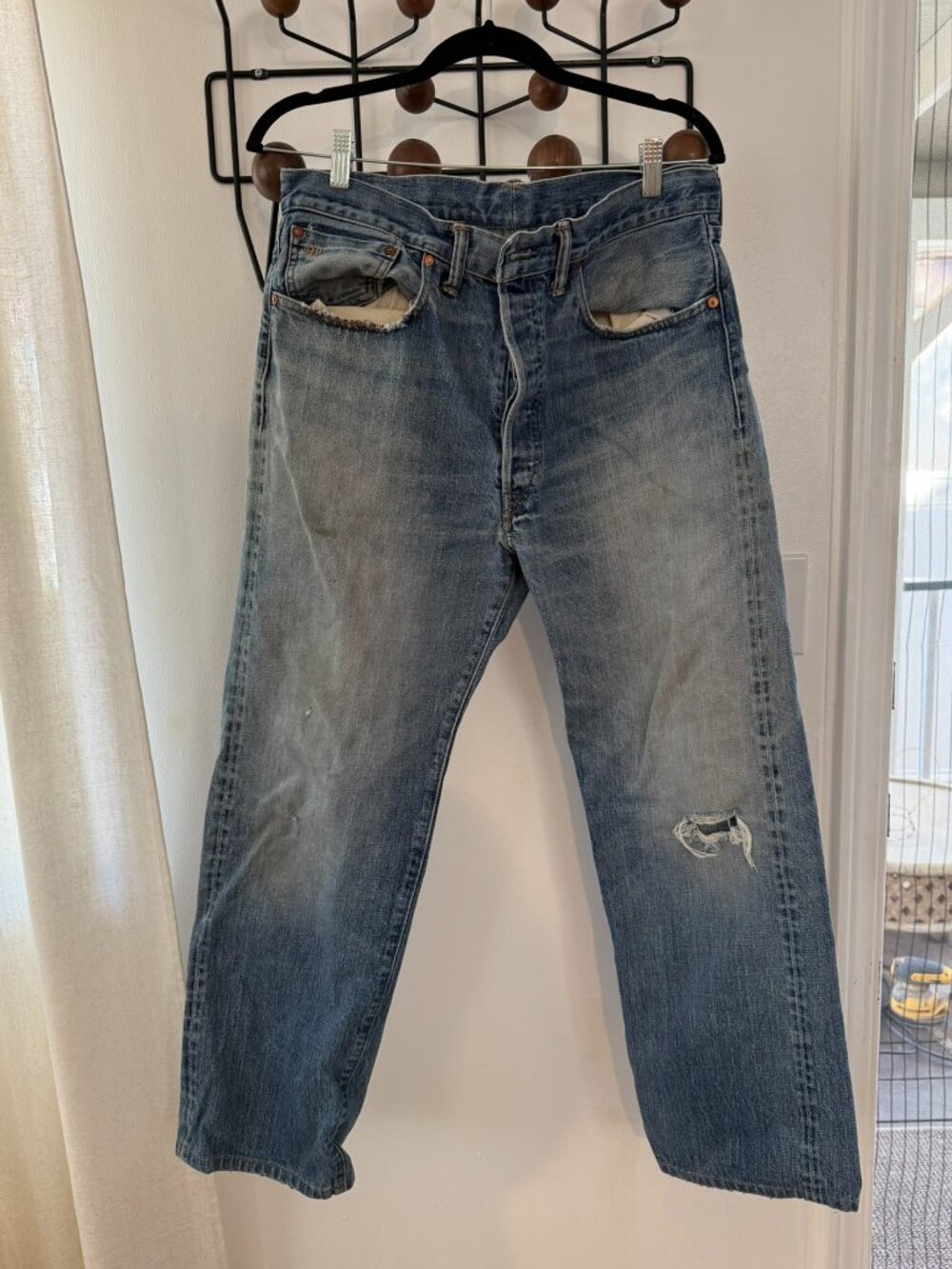 RRL Double RL Ralph Lauren Japan Woven Selvedge Denim Jeans Size 33